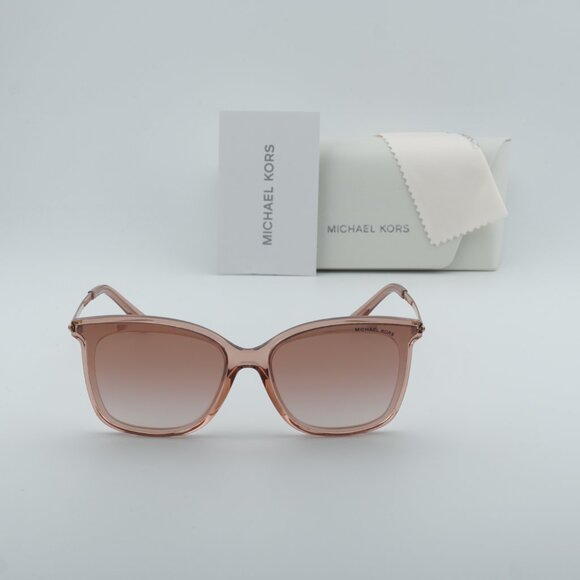 Michael Kors MK2079U 31756F Square Sunglasses - Pink/Gold/Rose Gold - Picture 4 of 12